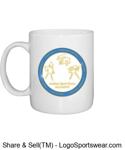 Arabian Sport Horse Alliance Medallion Mug Design Zoom